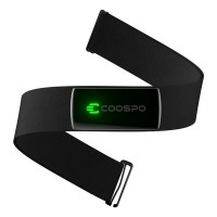 COOSPO H9Z Rechargeable Heart Rate Monitor Chest Strap Bluetooth 5.0 ANT+ HR Sensor HRM IP67 Waterproof Use for Garmin Wahoo Zwift